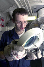 150px-us_navy_030903-n-2143t-001_aviation_structural_mechanic_airman_john_watkins_uses_a_magnifying_glass_to_check_for_defects